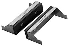 Yost Vises - 8" Jaw Width, Aluminum Vise Jaw Cap - Press On Attachment - Exact Tooling