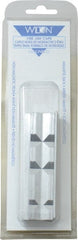 Wilton - 4" Jaw Width, Aluminum, Vise Jaw Cap - Magnetic Attachment - Exact Tooling
