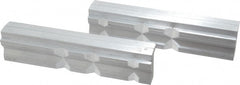 Wilton - 5" Jaw Width, Aluminum, Vise Jaw Cap - Magnetic Attachment - Exact Tooling