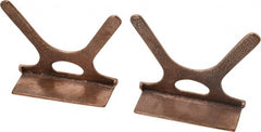 Wilton - 3-1/2" Jaw Width, Copper, Vise Jaw Cap - Exact Tooling