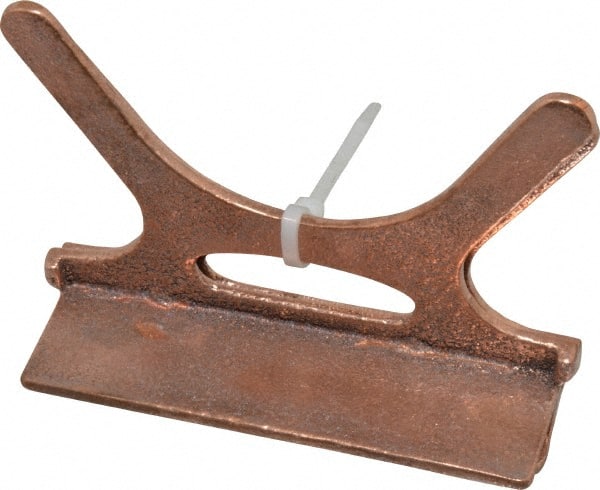 Wilton - 4-1/2" Jaw Width, Copper, Vise Jaw Cap - Exact Tooling