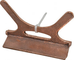 Wilton - 4-1/2" Jaw Width, Copper, Vise Jaw Cap - Exact Tooling