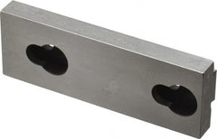 Kurt - 3.969" Wide x 1-3/8" High x 35/64" ThickDouble Step Vise Jaw - Steel, Fixed Jaw, Compatible with 4" Vises - Exact Tooling