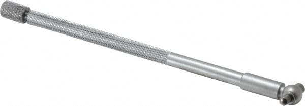 SPI - 5/16 to 1/2 Inch, 5-7/8 Inch Overall Length, Telescoping Gage - 4 Inch Long Handle, Hardened Tool Steel, Satin Chrome Finish - Exact Tooling