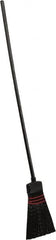 PRO-SOURCE - 56" OAL Polypropylene Bristle Corn Broom - Plastic-Coated Metal Handle - Exact Tooling