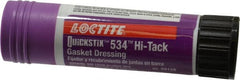 Loctite - 19 g Stick Purple Polyurethane Gasket Sealant - 300.2°F Max Operating Temp, 24 hr Full Cure Time, Series 534 - Exact Tooling