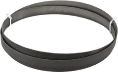 Lenox - 10 to 14 TPI, 9' 7-1/2" Long x 1" Wide x 0.035" Thick, Welded Band Saw Blade - Bi-Metal, Toothed Edge, Modified Raker Tooth Set, Flexible Back, Contour Cutting - Exact Tooling