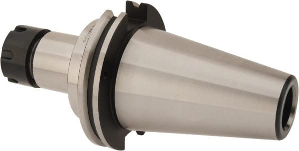 Parlec - 1mm to 16mm Capacity, 4.12" Projection, CAT50 Taper Shank, ER25 Collet Chuck - 8.12" OAL - Exact Tooling