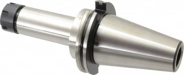 Parlec - 1mm to 16mm Capacity, 6.12" Projection, CAT50 Taper Shank, ER25 Collet Chuck - 10.12" OAL - Exact Tooling