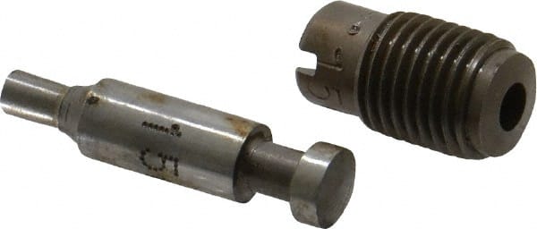 Roper Whitney - 5/32" Round Punch & Die Set - 1-3/4" Deep, for Use with Roper Whitney #5 Set (MSC #09271024) - Exact Tooling