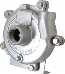 American Machine & Tool - 1 Inch Inlet, 3/4 Inch Outlet, Stainless Steel, Pedestal Mount Pump - O Ring Casing Seal - Exact Tooling