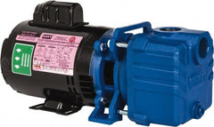 American Machine & Tool - 1/2 hp, 1.00 Inlet, 38 GPM Aluminum Utility Pump - 57 Max Head Pressure, 1.00 Inch Outlet, 2280GPH - Exact Tooling