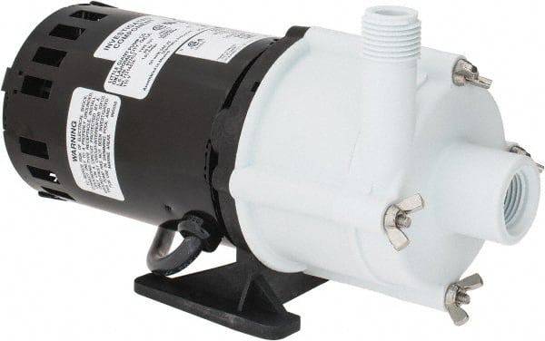 Little Giant Pumps - 1/25 HP, 14.6 Shut Off Feet, Magnetic Drive Pump - 1 Phase, 60 Hz - Exact Tooling