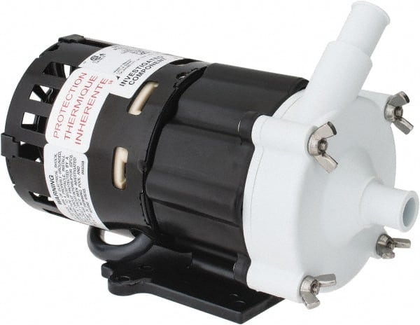 Little Giant Pumps - 1/50 HP, 7 Shut Off Feet, Magnetic Drive Pump - 3000 RPM, 1 Phase, 60 Hz - Exact Tooling