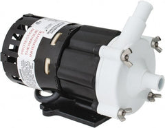 Little Giant Pumps - 1/50 HP, 7 Shut Off Feet, Magnetic Drive Pump - 3000 RPM, 1 Phase, 60 Hz - Exact Tooling
