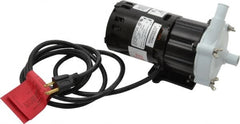 Little Giant Pumps - 1/25 HP, 19 Shut Off Feet, Magnetic Drive Pump - 3000 RPM, 1 Phase, 60 Hz - Exact Tooling