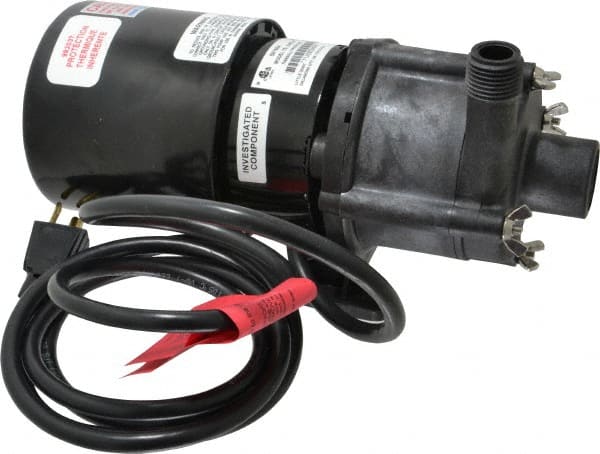 Little Giant Pumps - 1/25 HP, 7.1 Working PSI, 16.3 Shut Off Feet, Magnetic Drive Pump - 3100 RPM, 1 Phase, 60 Hz, 1.3 Amps - Exact Tooling