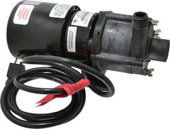 Little Giant Pumps - 1/25 HP, 7.1 Working PSI, 16.3 Shut Off Feet, Magnetic Drive Pump - 3100 RPM, 1 Phase, 60 Hz, 1.3 Amps - Exact Tooling
