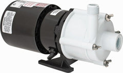 Little Giant Pumps - 1/12 HP, 23.7 Shut Off Feet, Magnetic Drive Pump - 3250 RPM, 1 Phase, 60 Hz - Exact Tooling