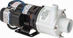 Little Giant Pumps - 1/10 HP, 24.3 Shut Off Feet, Magnetic Drive Pump - 1 Phase, 60 Hz - Exact Tooling