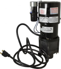 Little Giant Pumps - 1/10 HP, 10-1/2 Working PSI, 24.3 Shut Off Feet, Magnetic Drive Pump - 3000 RPM, 1 Phase, 60 Hz, 1.7 Amps - Exact Tooling