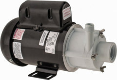 Little Giant Pumps - 1/8 HP, 29.3 Shut Off Feet, Magnetic Drive Pump - 1 Phase, 60 Hz - Exact Tooling
