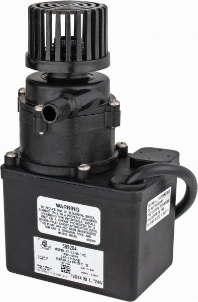 Little Giant Pumps - 1/35 HP, 12.8 Shut Off Feet, Magnetic Drive Pump - 1 Phase, 60 Hz - Exact Tooling