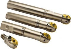 Seco - 1" Cut Diam, 0.86" Max Depth of Cut, Indexable Ball Nose End Mill - 1.38" Head Length, M12 Modular Connection, R218.20 Toolholder, 218.20 125.R Insert - Exact Tooling