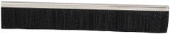 PRO-SOURCE - 1/2" Back Strip Brush Width, Stainless Steel Back Strip Brush - 1" Bristle Length, Nylon, 72" OAL - Exact Tooling