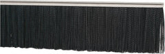 PRO-SOURCE - 5/16" Back Strip Brush Width, Stainless Steel Back Strip Brush - 4" Bristle Length, Nylon, 72" OAL - Exact Tooling
