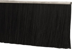PRO-SOURCE - 5/16" Back Strip Brush Width, Stainless Steel Back Strip Brush - 6" Bristle Length, Nylon, 72" OAL - Exact Tooling