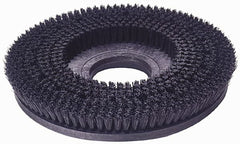 Made in USA - 17" Diam Floor Brush - 15" Machine, Polypropylene - Exact Tooling