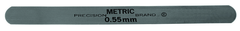 Metric Steel Feeler Gage Pack (PACK OF 10) - 0.70mm - 12.7mm x 127mm - C1095 Spring Steel - Exact Tooling