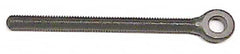 Gibraltar - 3/4-10, External Male Thread, Steel, Eye Hole Head, Rod End - Black Oxide Finish, 3/4" Shank Diam, 6" Hole Center to End, Grade C-1035 & C-1030, 1-1/2" Thread Length - Exact Tooling
