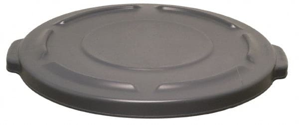 Rubbermaid - Round Lid for Use with 20 Gal Round Trash Cans - Gray, Plastic, For 2620 Brute Trash Cans - Exact Tooling