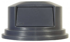 Rubbermaid - Round Lid for Use with 55 Gal Round Trash Cans - Gray, Polyethylene, For 2655 Brute Trash Cans - Exact Tooling