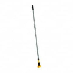 Rubbermaid - 60" Fiberglass Quick Connect Mop Handle - 5" Wet Mop Head Band, Plastic Connector, Use with Wet Mops - Exact Tooling