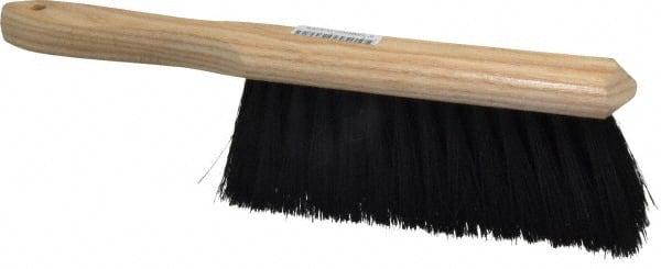 PRO-SOURCE - Tampico Counter Duster - 2-1/2" Bristle Length, 8" Long Head, Hardwood Handle, Black - Exact Tooling