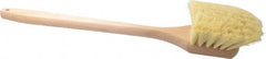 PRO-SOURCE - 2" Bristle Length, Tampico Utility Scrub Brush - 20" OAL, Hardwood Block - Exact Tooling