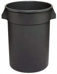 Continental - 44 Gal Gray Round Trash Can - Polyethylene - Exact Tooling