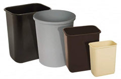 Continental - 14 Qt Blue Rectangle Recycling Container - Polyethylene - Exact Tooling
