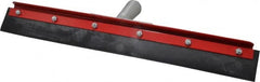 Haviland - 18" Rubber Blade Floor Squeegee - Black, Metal Holder - Exact Tooling