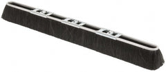 PRO-SOURCE - 36" Rough Surface Polypropylene Push Broom - 3" Bristle Length, Metal Block, Bolt-On Handle Connection - Exact Tooling