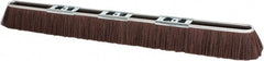 PRO-SOURCE - 36" Rough Surface Polypropylene Push Broom - 3" Bristle Length, Metal Block, Bolt-On Handle Connection - Exact Tooling