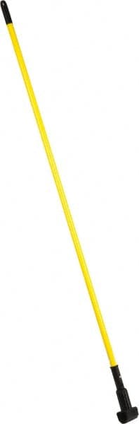 PRO-SOURCE - 60" Fiberglass Clamp Jaw Mop Handle - Polypropylene Connector, Use with Wet Mops - Exact Tooling