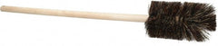 Made in USA - Polypropylene Food Service Brush - 7" x 2-1/2" Long x 2-1/2" Wide Head, 7" OAL, Black, Wood Block - Exact Tooling
