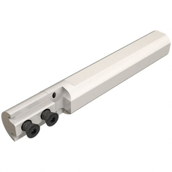 Iscar - 25mm Min Bore Diam, 150mm OAL, 25mm Shank Diam, HAI-C Indexable Boring Bar - Clamp Holding Method - Exact Tooling