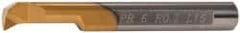 Carmex - 0.24" Min Bore Diam, 0.59" Max Bore Depth, 6mm Shank Diam, Profile Boring Bar - 0.008" Corner Radius, Right Hand Cut, Solid Carbide, Bright Finish - Exact Tooling
