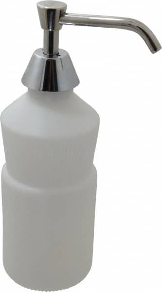 Value Collection - 34 oz Liquid Soap Dispenser Hardware - Plastic, Hanging, Chrome - Exact Tooling