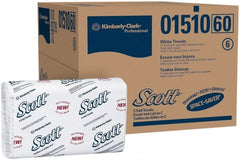 Scott - 1 Ply White C-Fold Paper Towels - 10-1/8" Wide - Exact Tooling